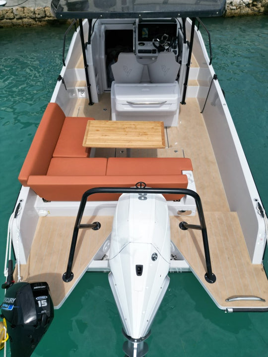 Ryck 280 "Adriana" - Pelagos Cruises - zakynthos yacht rental - private boat tours - yacht zakynthos - up far