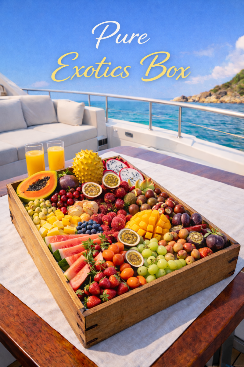 Pure Exotics Fruit Box - Pelagos Cruises - 