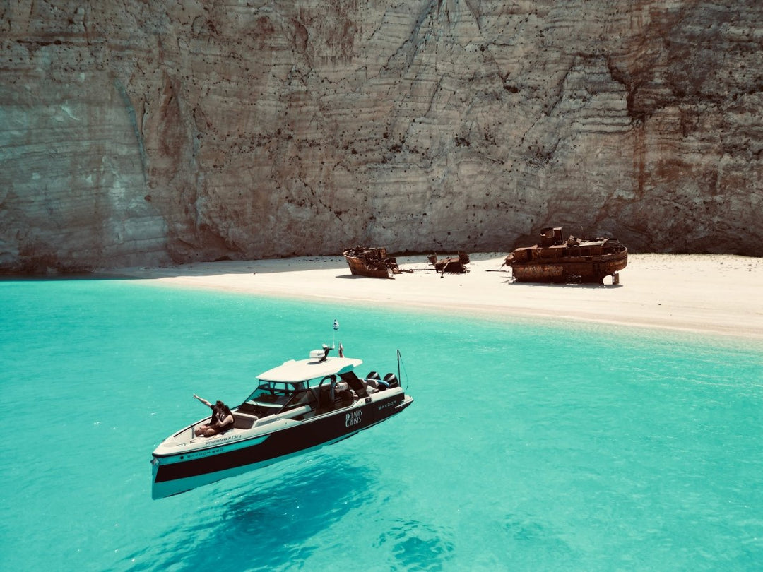 SAXDOR 320GTO "Barbara" Zakynthos Yacht Rental - Pelagos Cruises - Charter